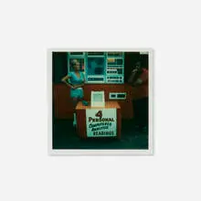 Untitled by Duane Stephen Michals, unique Polaroid SX-70 print, sold Jun 2025