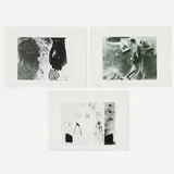 Bea Nettles, Luck (triptych), 1986, photogravure print from Polaroid Type 55 Positive/Negative film
