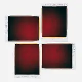 Ellen Carey, Untitled, 1991, unique large-format Polaroid Polacolor prints in four parts