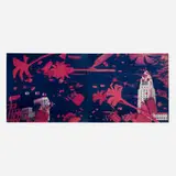 Patrick Nagatani and Andrée Tracey, Red Piece, 1983, unique large-scale Polaroid print in two parts