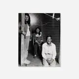 Shelby Lee Adams, Sloan's porch, 1988, unique Polaroid Type 52 PolaPan print