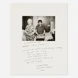 Jim Goldberg, Untitled (from the Nursing Home Series), 1985-86, gelatin silver print from Polaroid Type 665 Positive/Negative film