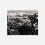Ansel Adams, The High Sierra and Snow