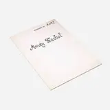 Andy Warhol, The Thirteen Most Wanted Men (Dossier No. 2357) exhibition catalog and print, 1967, printed exhbition catalog, screenprint