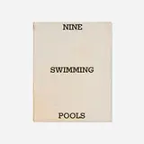 Ed Ruscha, Nine Swimming Pools and a Broken Glass, print (other)
