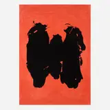 Three Figures by Robert Motherwell, 1989, lithograph in colors on Somerset, sold Jun 2025