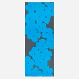 Donald Sultan, Wallflower (Light Blue and Grey), 2018, screenprint in colors