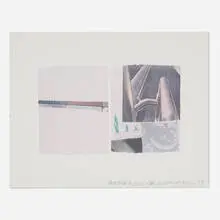 Untitled by Robert Rauschenberg, 1978, offset lithograph in colors, sold Jun 2025