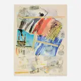 Robert Rauschenberg, Untitled (from the Horchow portfolio), 1972, offset lithograph in colors