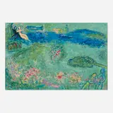 Marc Chagall, Le Verger (from the Daphnis et Chloé portfolio), 1961, lithograph in colors on Arches