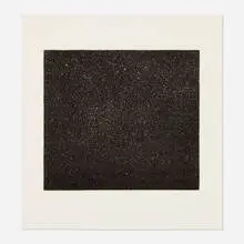 Vija Celmins, Night Sky, 1997, woodcut on Kozo and Gampi laid to Fabriano