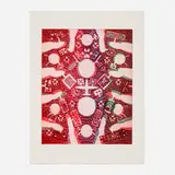 Bernard Cohen, Things Seen, 1981, aquatint in colors