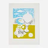 Obe R.A. Pprwa Mary Fedden, The Lamp, 1972, lithograph in colors