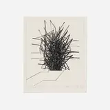 Robert Freimark, Parking Lot, 1974, lithograph in colors