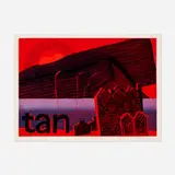Ronald King, Tan (Two) (from the Neighbours, We'll Not Part Tonight portfolio), 1976, screenprint in colors