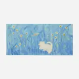 Charlotte Howard Porter, White Kitten and Dragonfly, 1961, oil on canvas