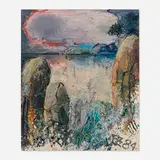 Tino Zago, Clouds I Must Have Seen #9, 1984, acrylic on canvas