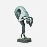 David Unger, Rising from the Ashes, patinated bronze