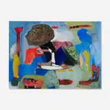 Michel van Overbeeke, Untitled, 1996, mixed media on board