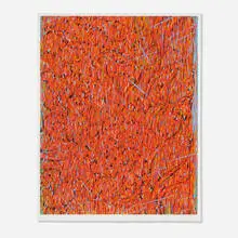 Bill Rades, Cave Painting, 1999, gouache on paper