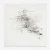 Caryn Friedlander, Lamoille River #6, 1998, charcoal on paper