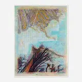 Karen Guzak, Gulf, 2000, watercolor and acrylic on paper