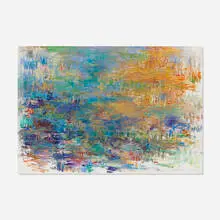 Caryn Friedlander, Seiche #8, 2000, oil pastel on paper