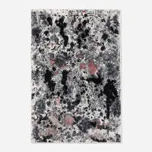The Ruined Map by Alan Chong Lau, 1992, sumi ink, charcoal and pastel on paper, sold Jul 2023