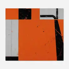 Robert Yoder, Plot, 2000, collage of found road signs
