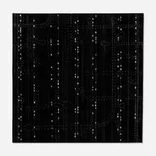 Aerial by Leo Bersamina, 2000, acrylic, color photograph, and resin on panel, sold Jul 2023