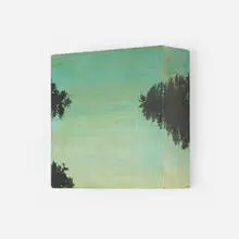 Lanny DeVuono, Tree #2, 1998, oil on wood