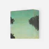 Lanny DeVuono, Tree #2, 1998, oil on wood