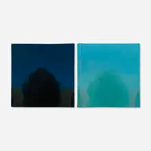 Gillian Theobald, Night & Day (Elm) (diptych), 1999, alkyd and oil on canvas