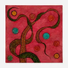 Juan Alonso, Dance, 2000, acrylic on panel