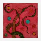 Juan Alonso, Dance, 2000, acrylic on panel