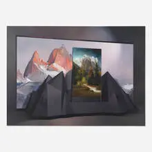 Benjamin Moravec, Sans Titre, 2016, oil on canvas