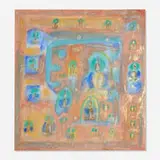 Chua Ek Kay, Celestial Tones 4, 1997, mixed media on rice paper