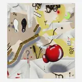 Josh Reames, New Moves, 2013, acrylic on canvas