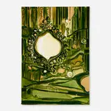 Emi Avora, In the Mirror, 2005, oil on canvas