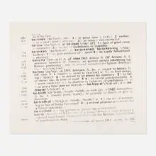Robert Gober, Untitled, 2000, lithograph