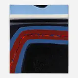 Lawrence Calcagno, Black Beach, 1963, oil on canvas