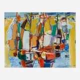 Vaclav Vytlacil, Untitled (Boats)