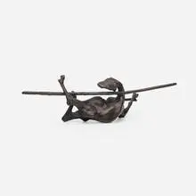 Jack Zajac, Small Bound Goat, 1970, bronze