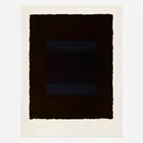 Adja Yunkers, Immobile Sun, 1979, lithograph in colors with embossing