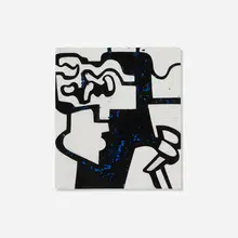 Nell Blaine, Untitled, gouache on paper laid to paper board