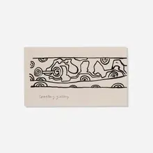 Nell Blaine, Shooting Gallery, c. 1940, India ink on paper