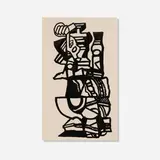 Nell Blaine, Abstraction, c. 1948, India ink on paper