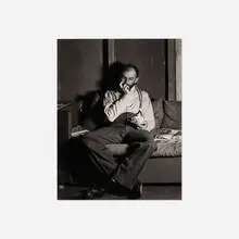 Willard Van Dyke, Ansel Adams at 683 Brockhurst, gelatin silver print