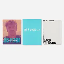 All of a Sudden (three copies) by Jack Pierson, bound printed paper, photograph, sold Apr 2023