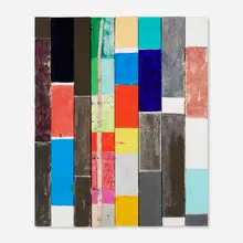 Cordy Ryman, Scrap Bars, 2009, mixed media on wood